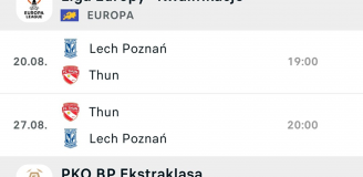 PRZEMOCNY TERMINARZ Lecha Poznań na najbliższe mecze w el. do LE i Ekstraklasie! O.o
